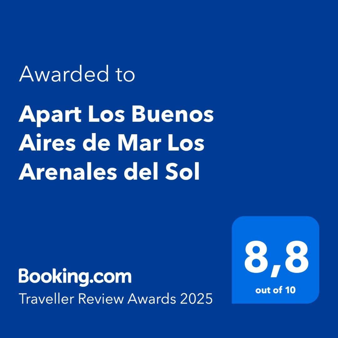 Apart Los Buenos Aires De Mar Los 아레날레스 델 솔 외부 사진